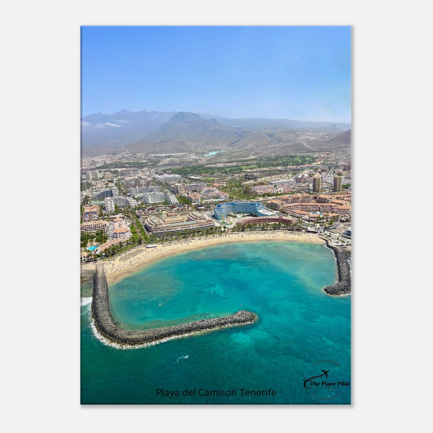 Playa del Camison Tenerife Canvas