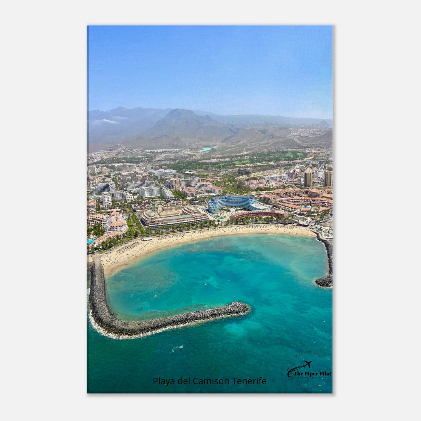 Playa del Camison Tenerife Canvas