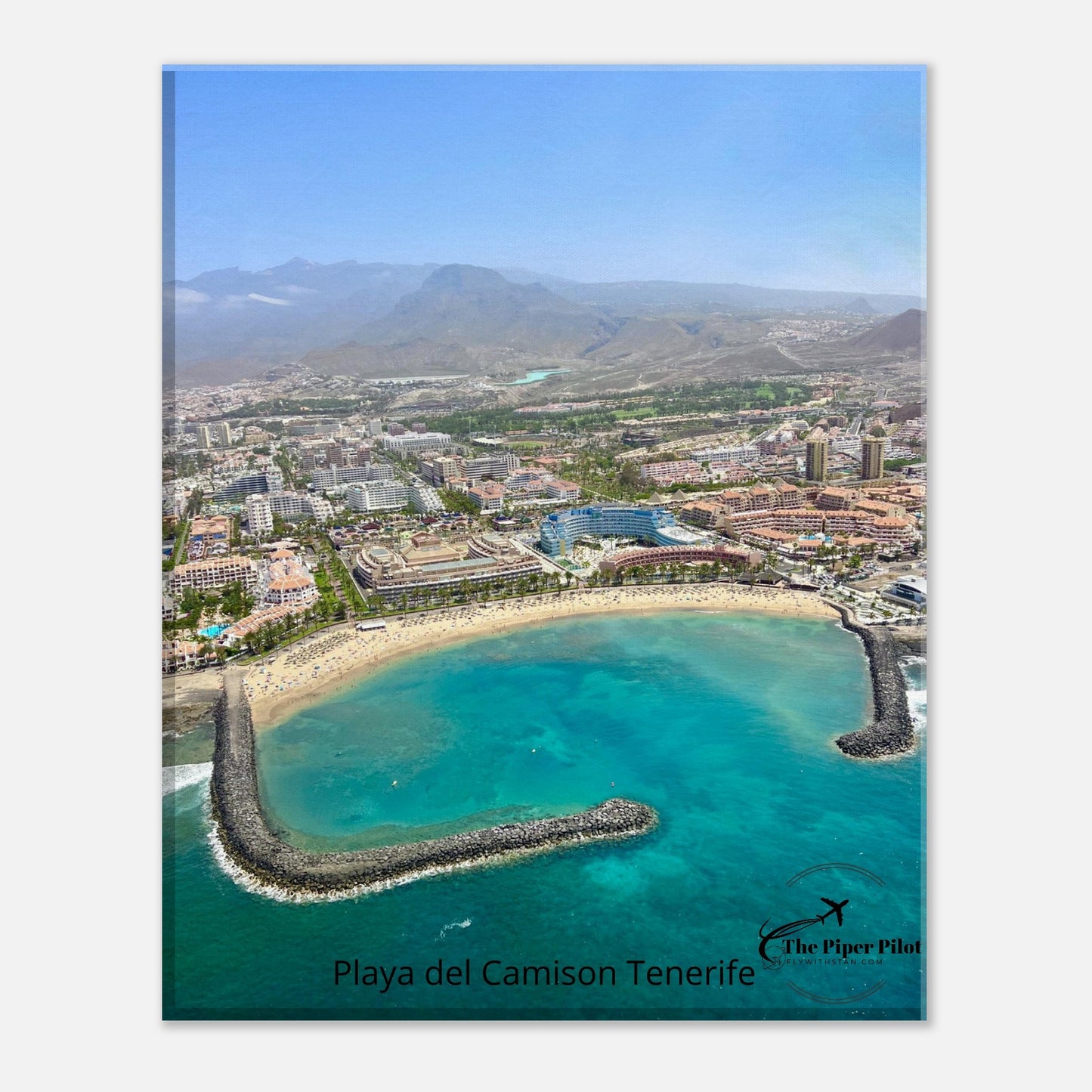 Playa del Camison Tenerife Canvas