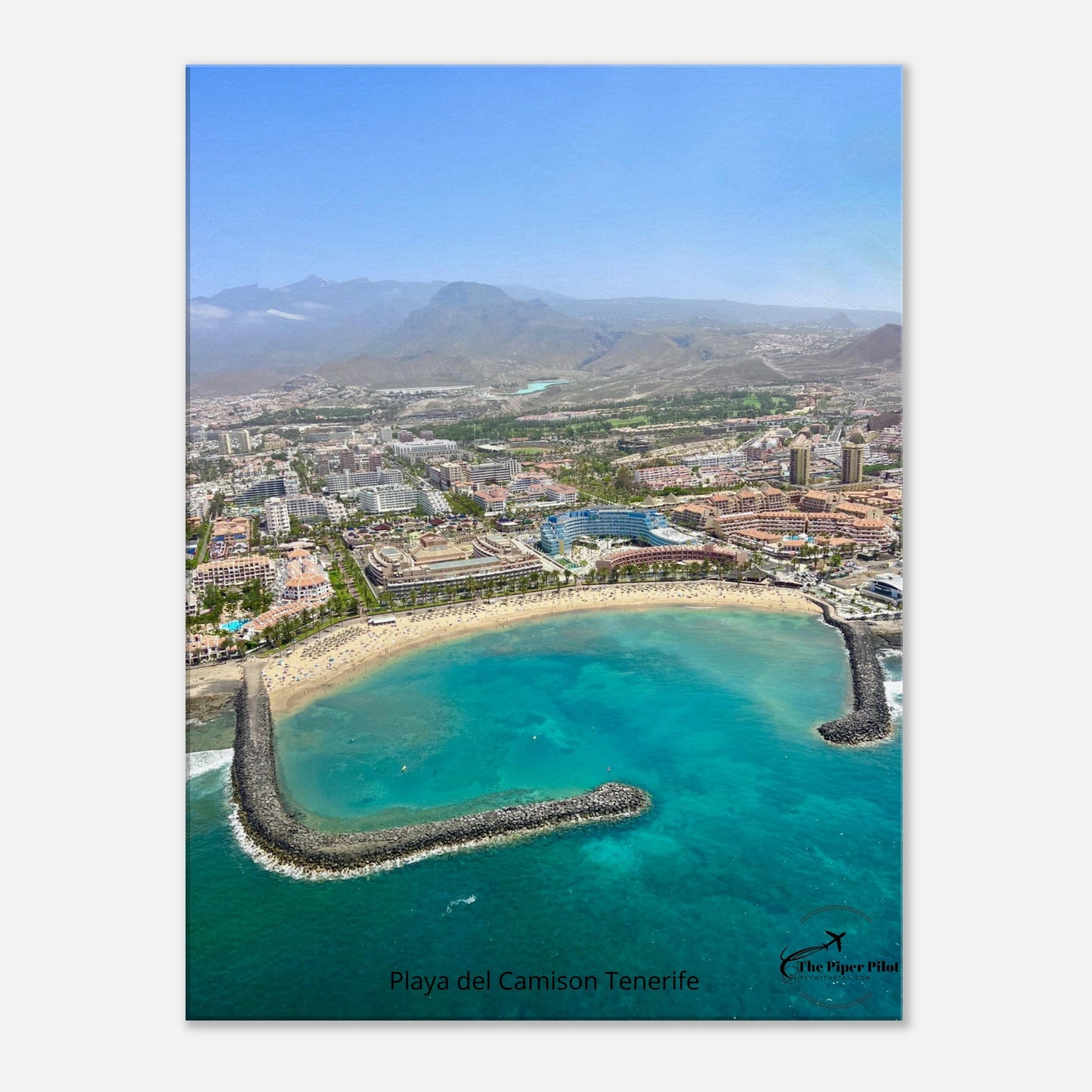 Playa del Camison Tenerife Canvas